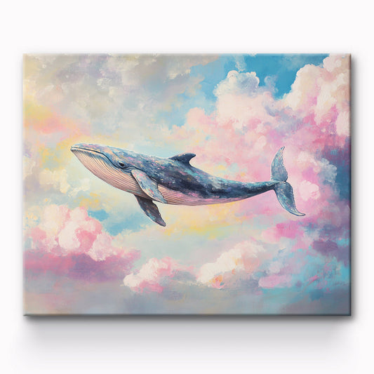 Dreamy Whale Painting By Number 1