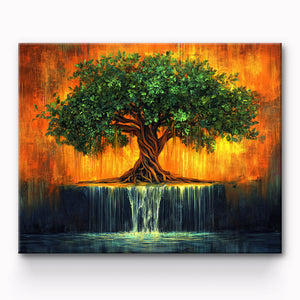Tree Painting By Number 1
