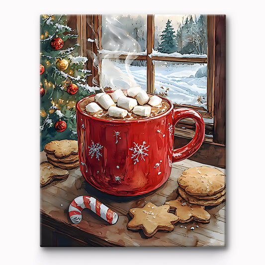 Christmas Painting By Number 1