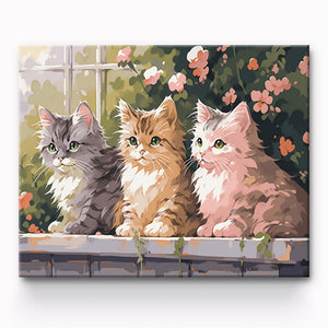 Cat Painting By Number 1