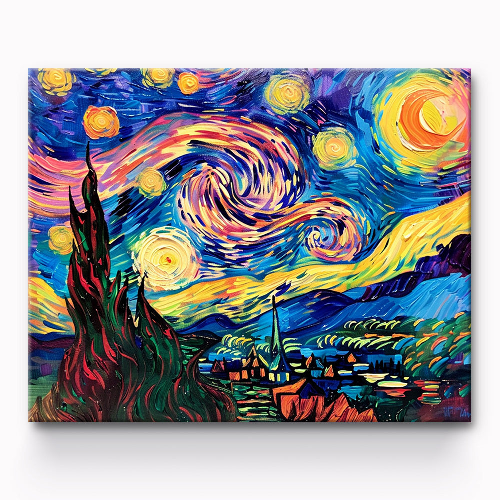 Starry Sky Painting By Number 1