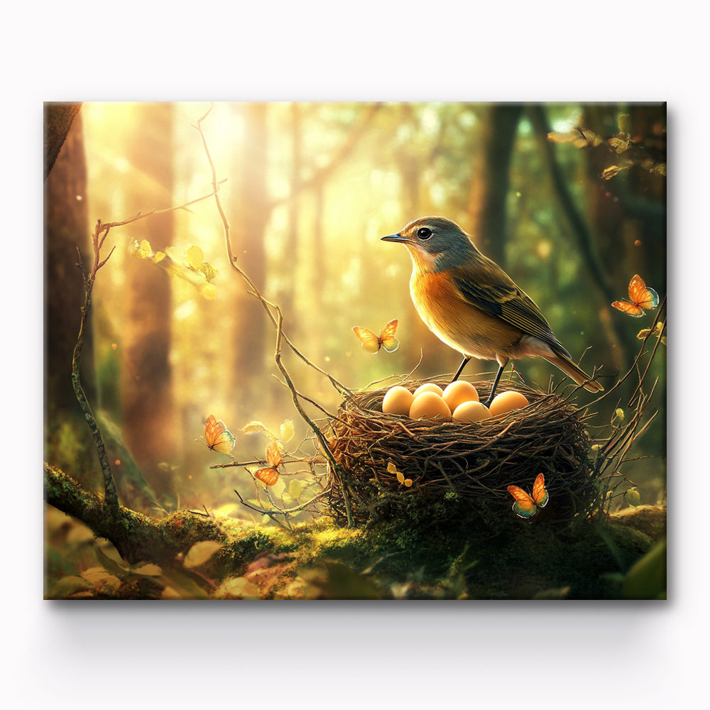 Bird Painting By Number 1