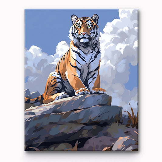 Tiger Painting By Number 1