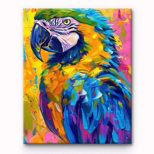 Parakeet Painting By Number 1