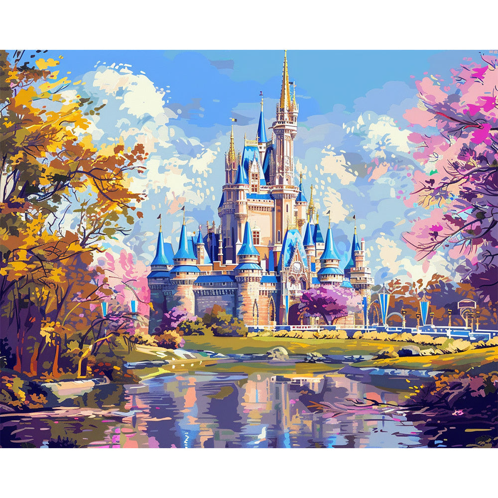 Castles Painting By Number 2