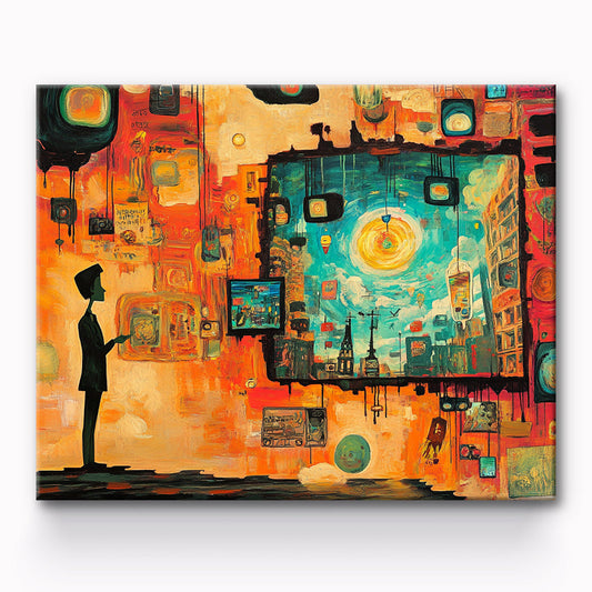 Urban Symphony Urban Melody Painting By Number 1