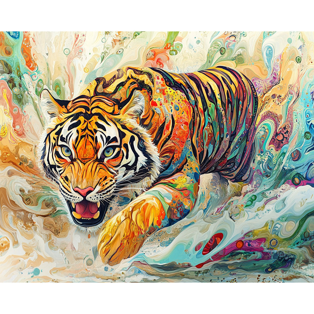 Tiger Painting By Number 2