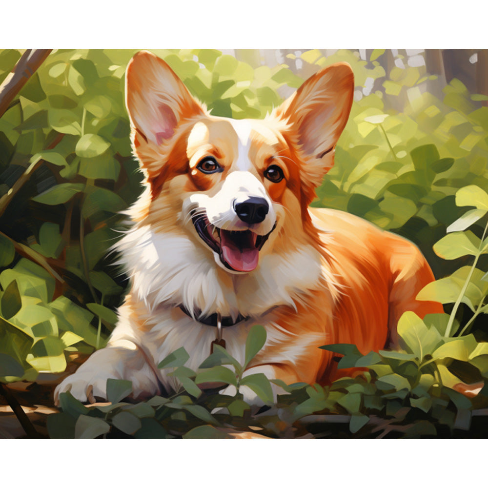 Dog Painting By Number 2