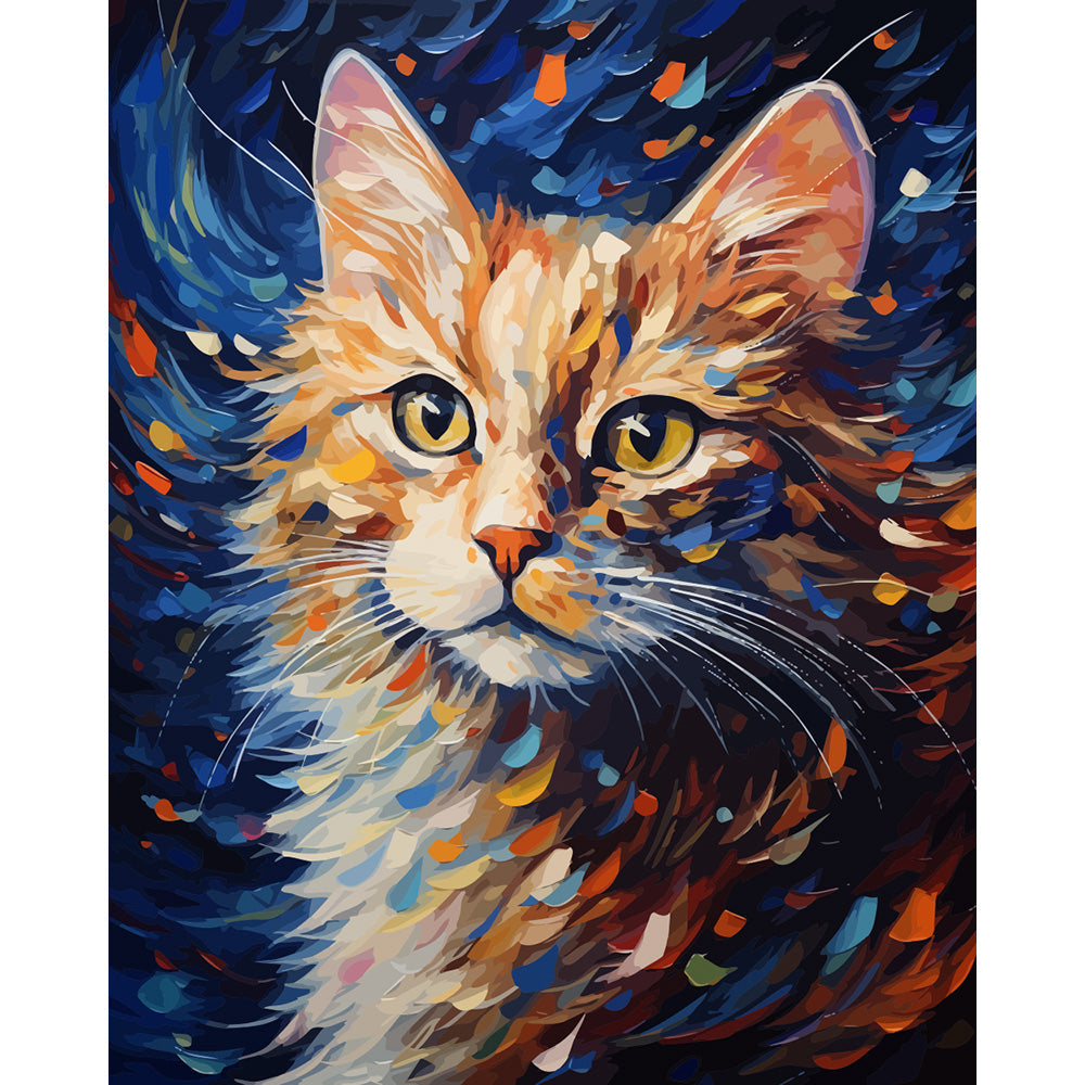 Cat Painting By Number 2