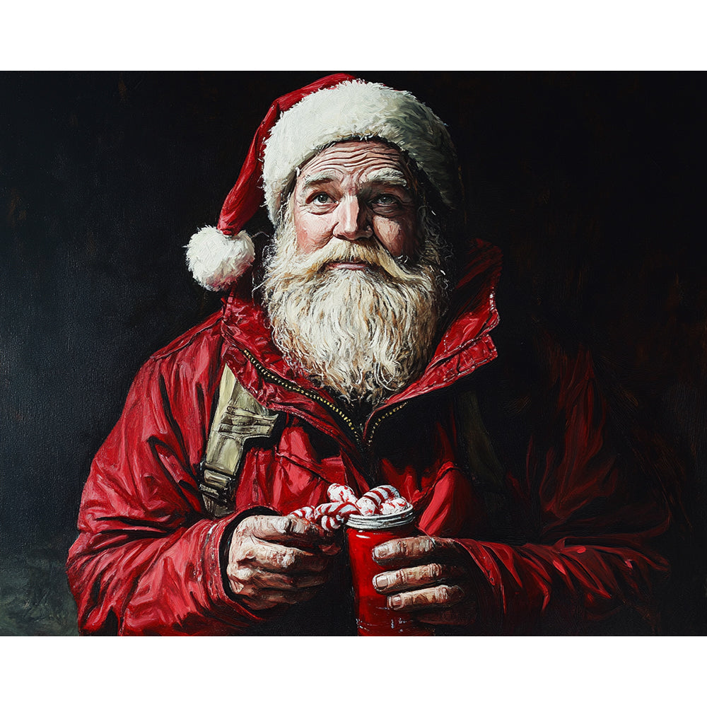 Santa Claus Painting By Number 2