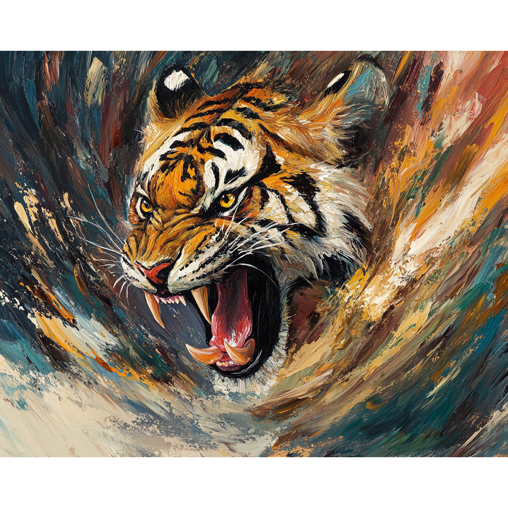 Tiger Painting By Number 2