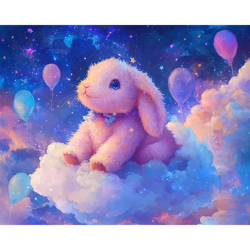 Rabbit Painting By Number 2