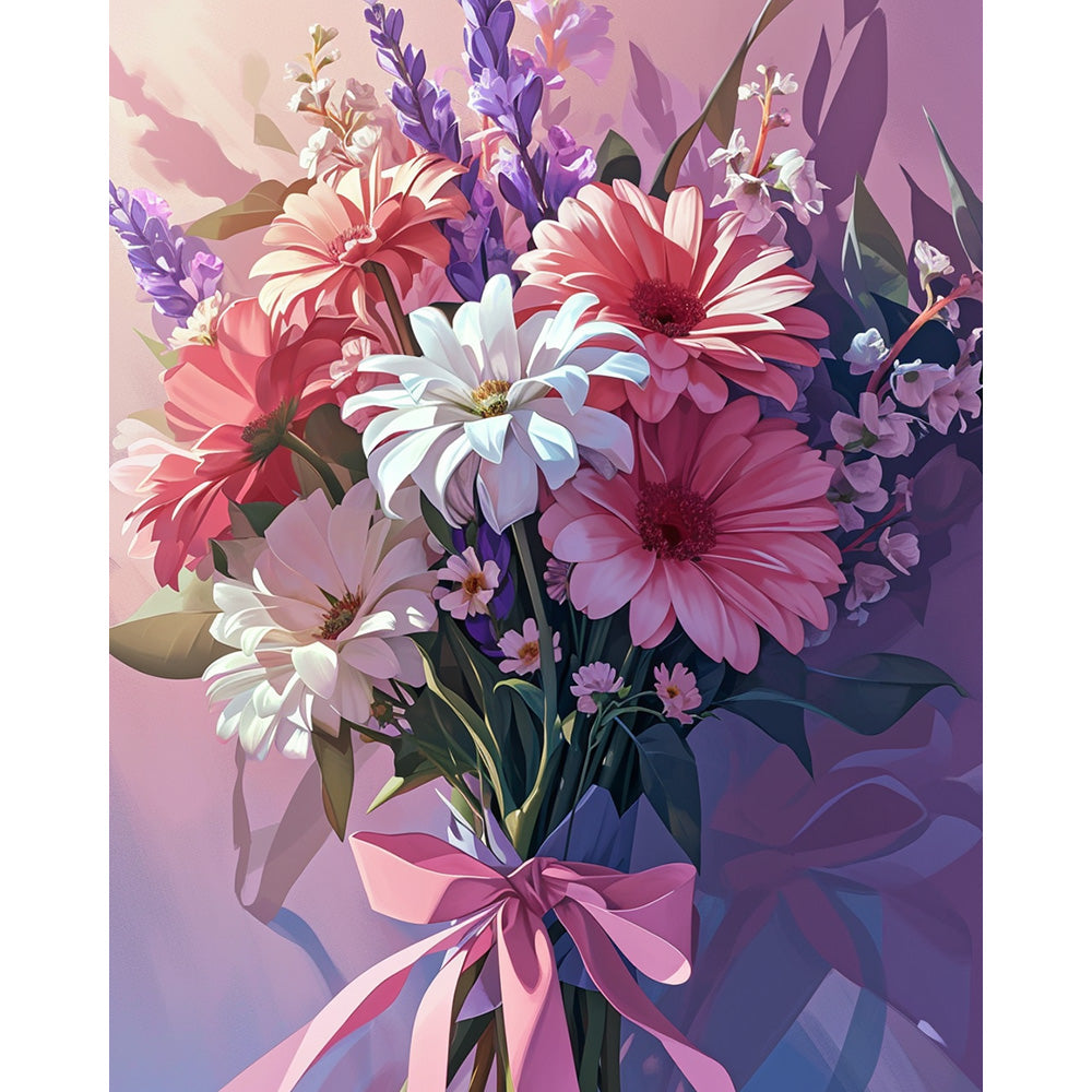 Flower Painting By Number 2