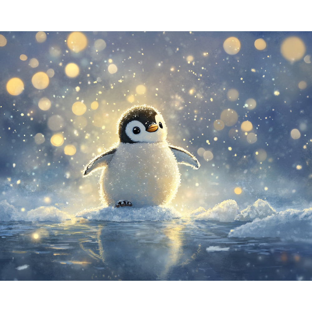 Cute Penguin Painting By Number 2