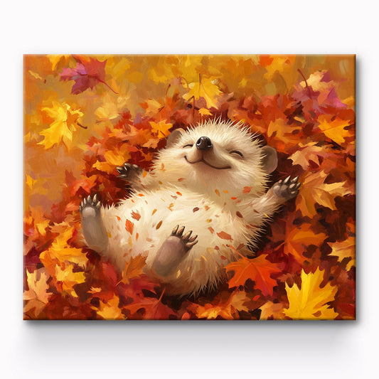 Hedgehog Painting By Number 1
