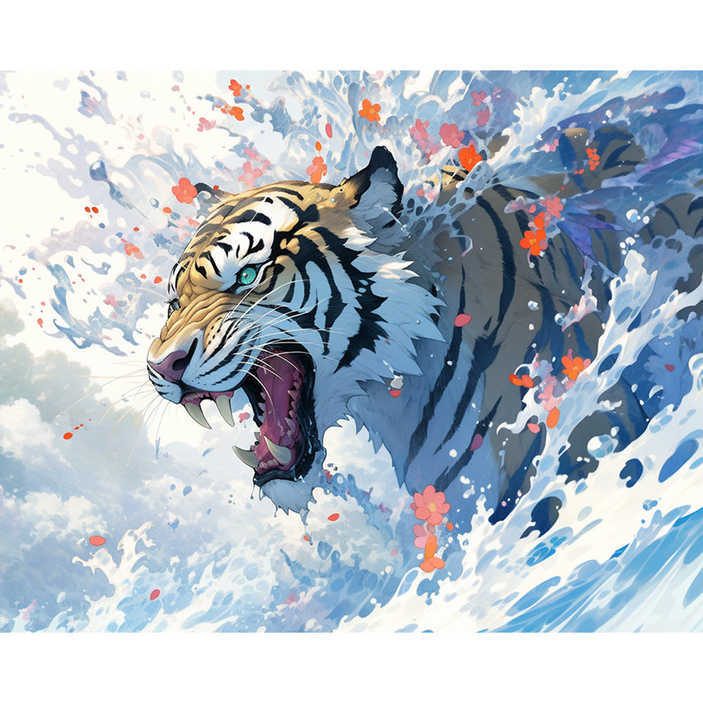 Tiger Painting By Number 2