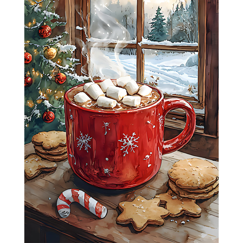 Christmas Painting By Number 2