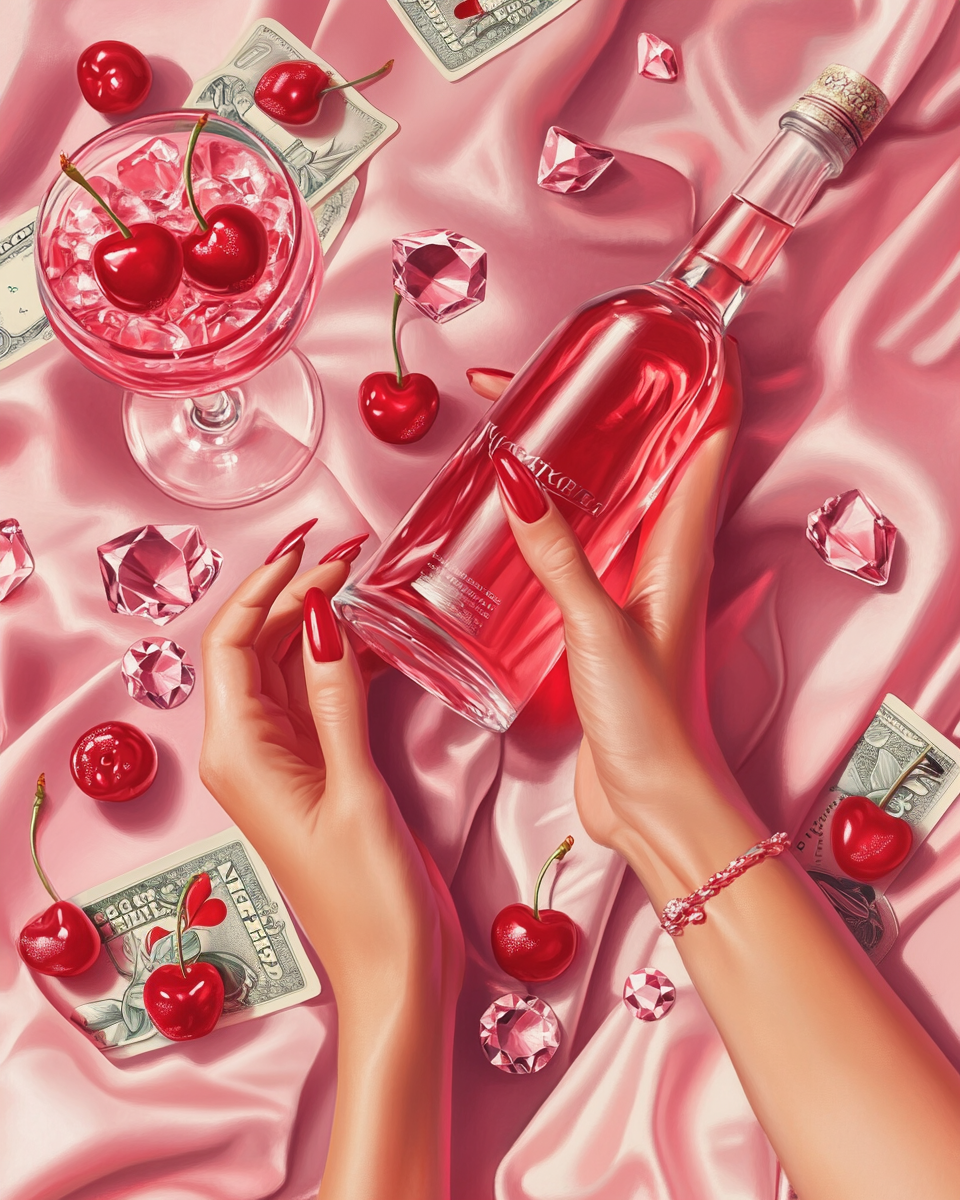 Pink Game Night Painting By Number 2