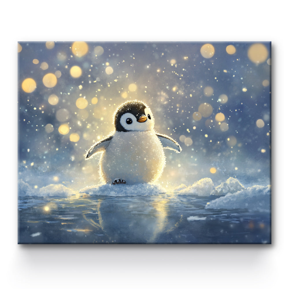 Cute Penguin Painting By Number 1