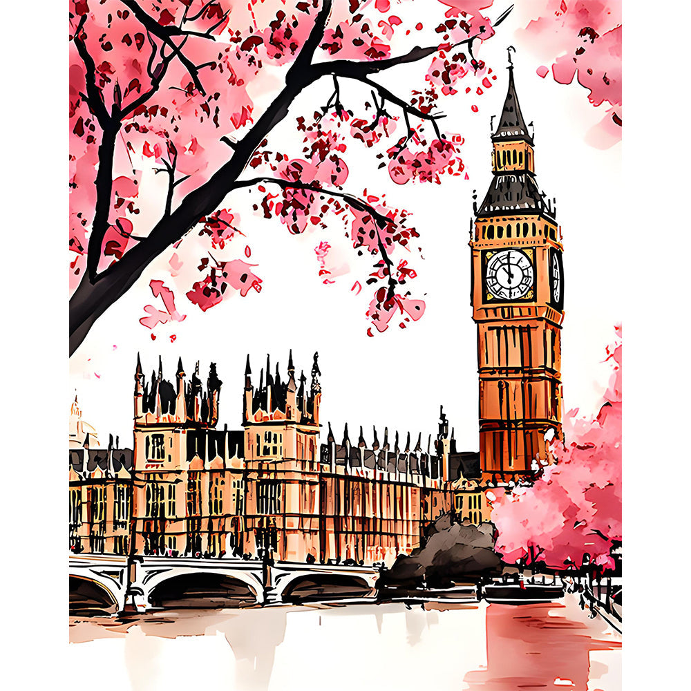 London Big Ben Painting By Number 2