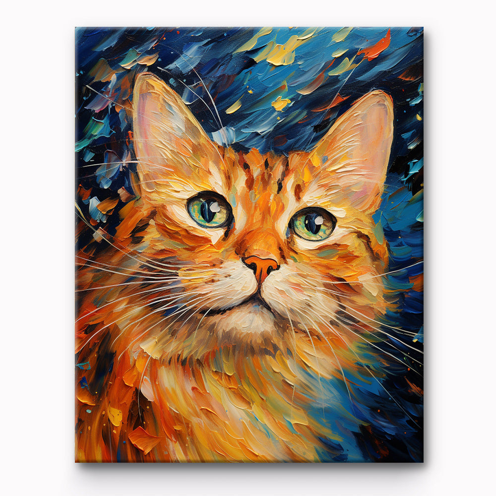 Cat Painting By Number 1