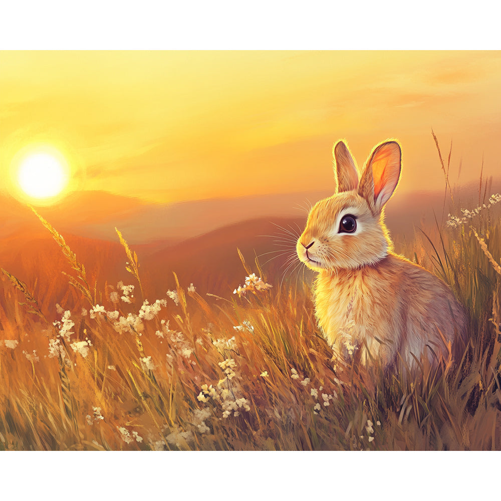Rabbit Painting By Number 2