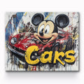 Mickey Mouse Love Drift Painting By Number 1