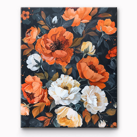 Flower Painting By Number 1