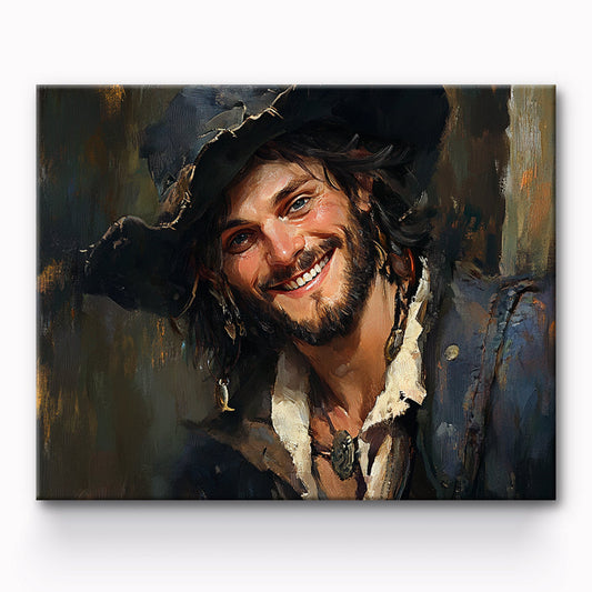 Pirate Captain Painting By Number 1