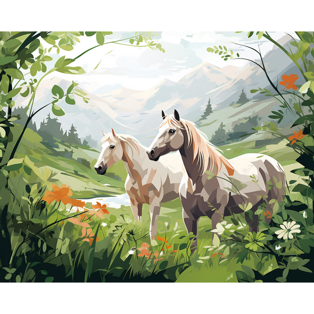 Horse Painting By Number 2