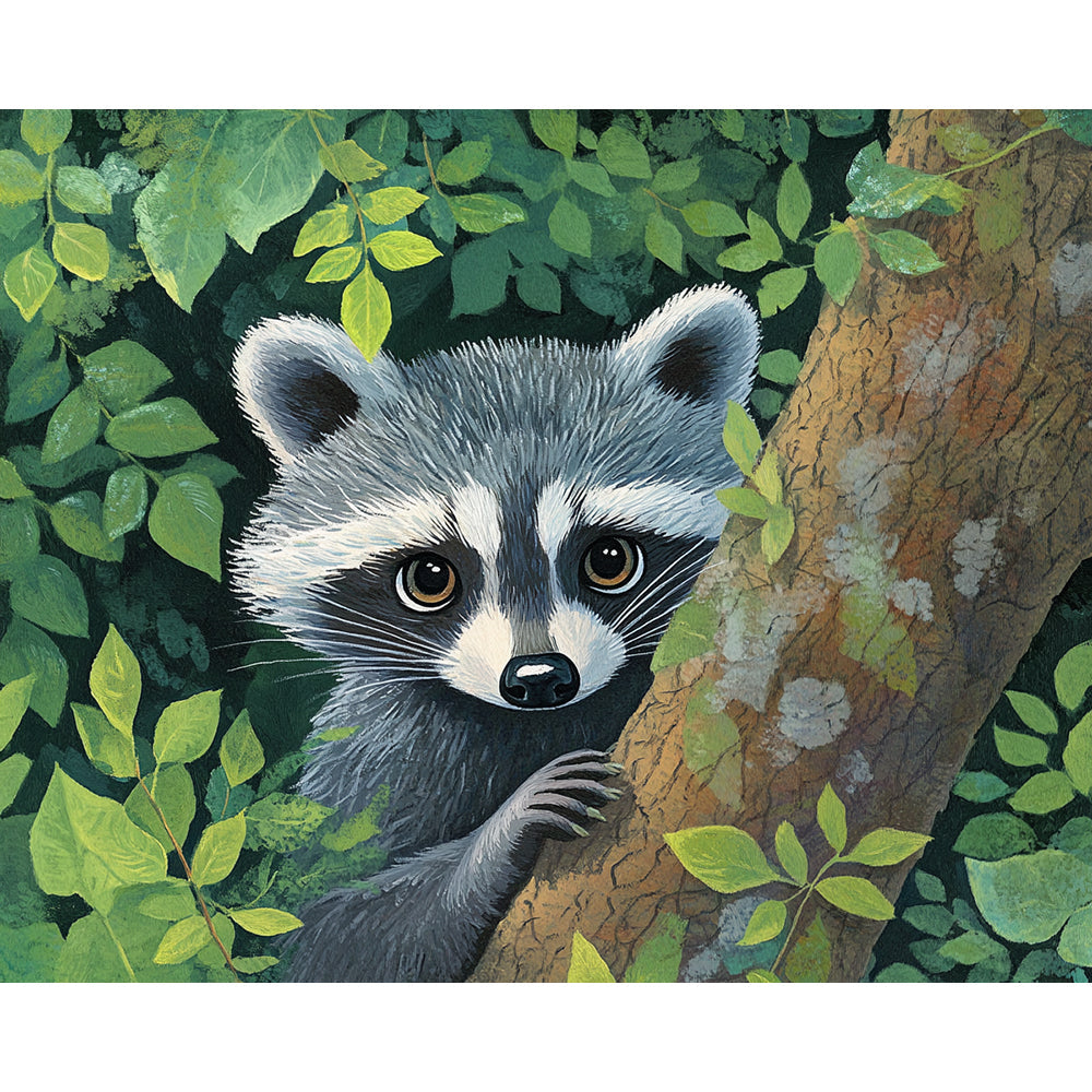 Tree Sloth Painting By Number 2