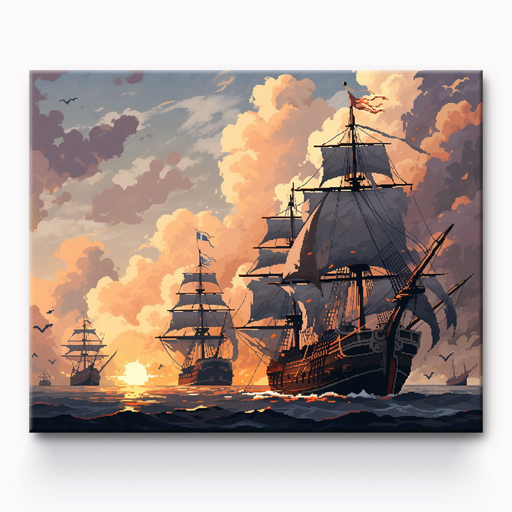 Sailboat Painting By Number 1