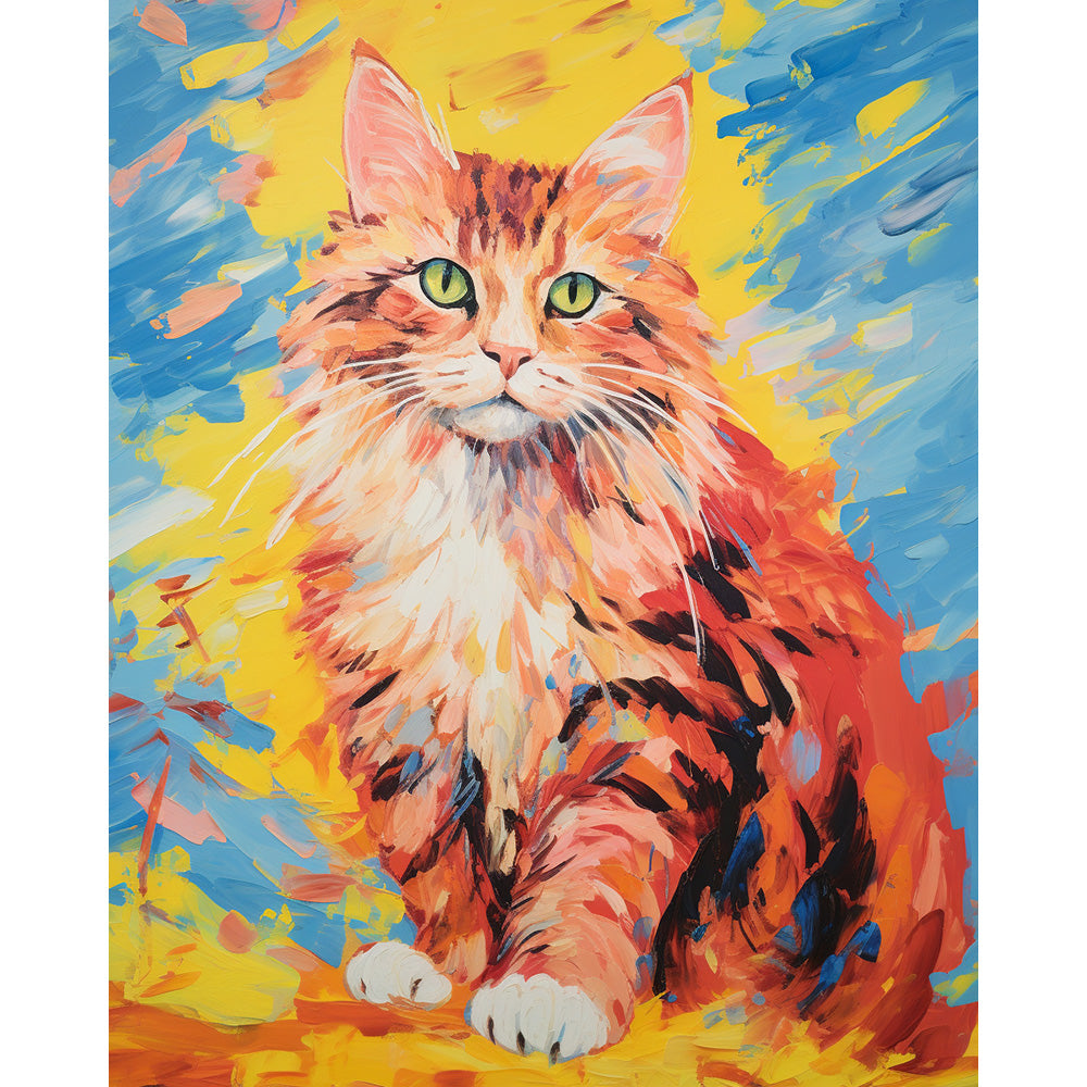 Cat Painting By Number 2