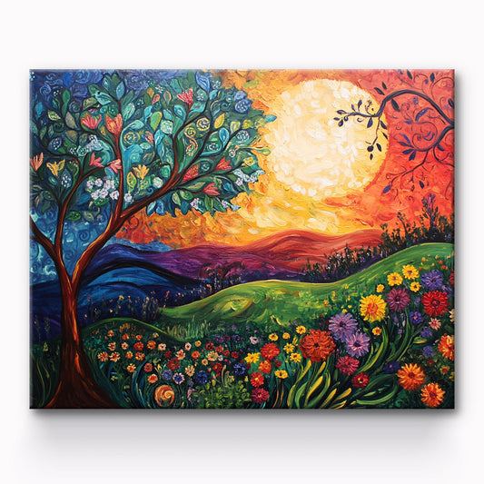 Tree Painting By Number 1
