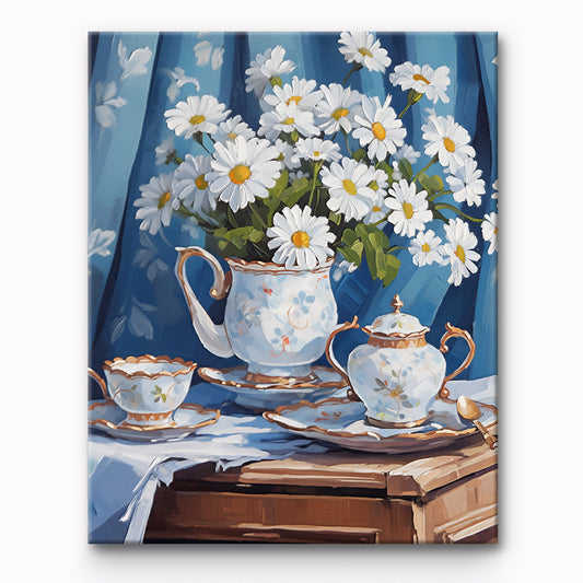Flower Painting By Number 1