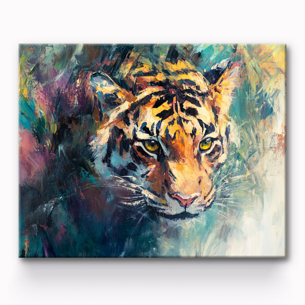 Tiger Painting By Number 1