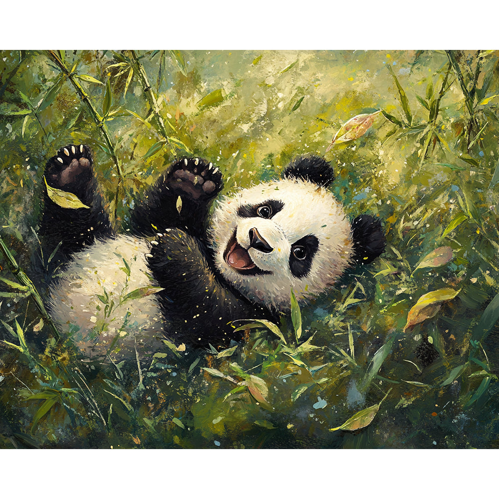 Panda Painting By Number 2
