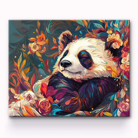Panda Painting By Number 1