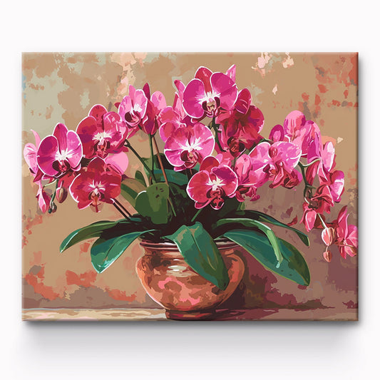Flower Painting By Number 1