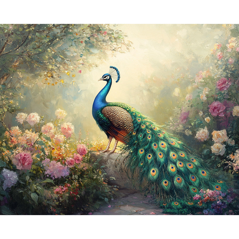 Peacock Painting By Number 2