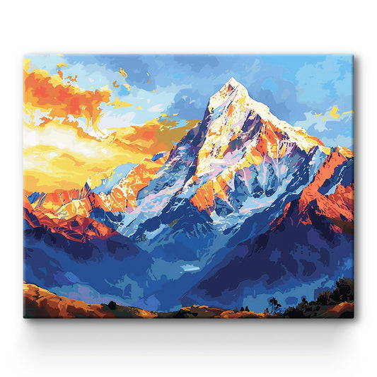 Mountain Painting By Number 1