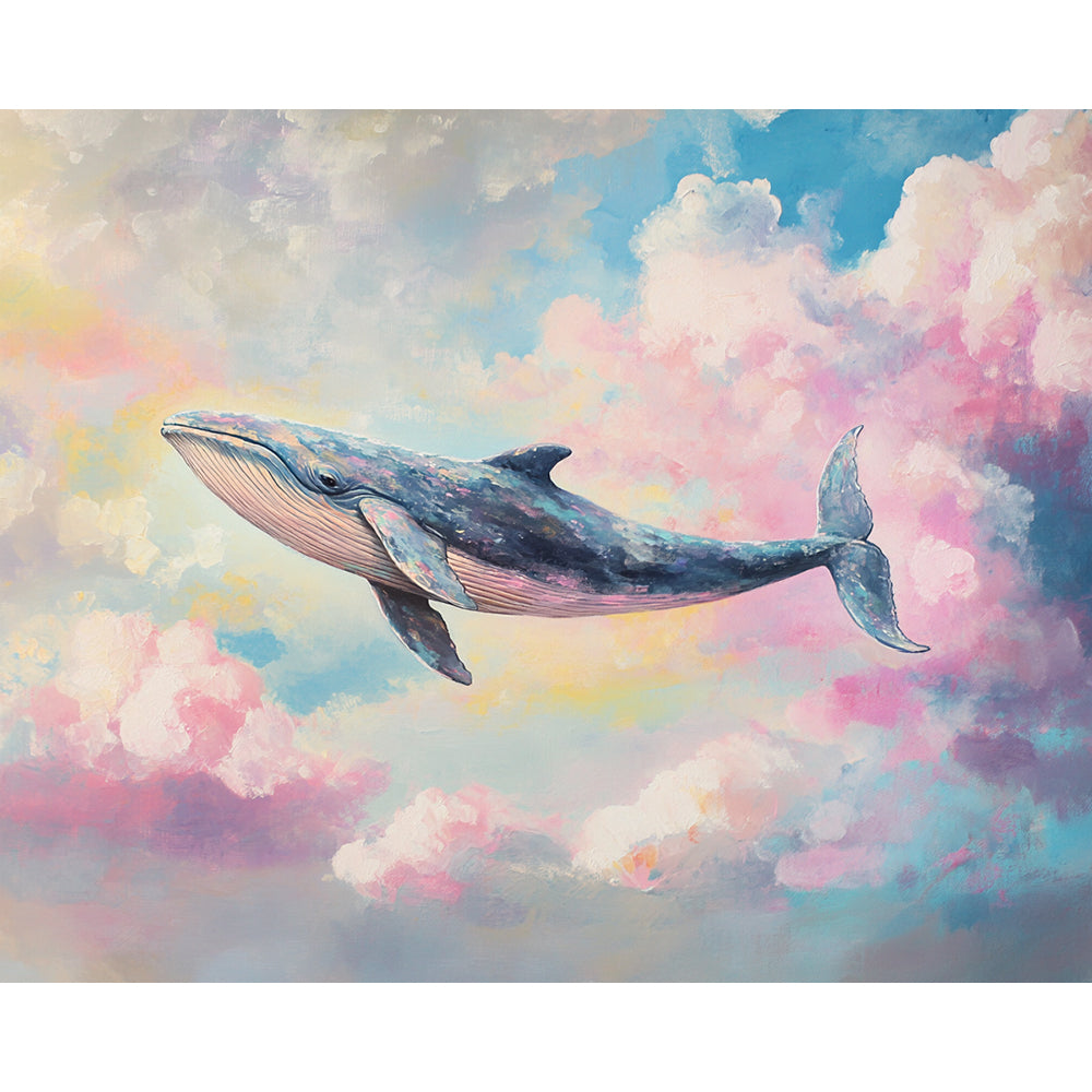 Dreamy Whale Painting By Number 2