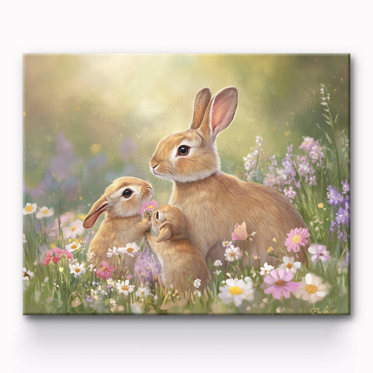 Rabbit Painting By Number 1