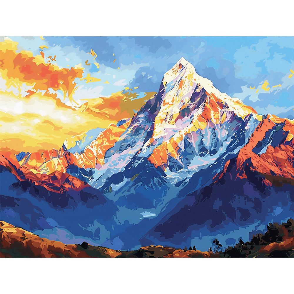 Mountain Painting By Number 2