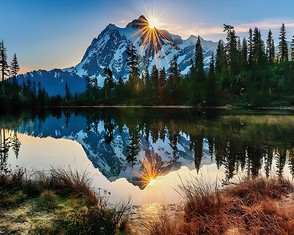Mountain Painting By Number 2
