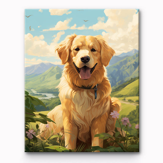 Dog Painting By Number 1