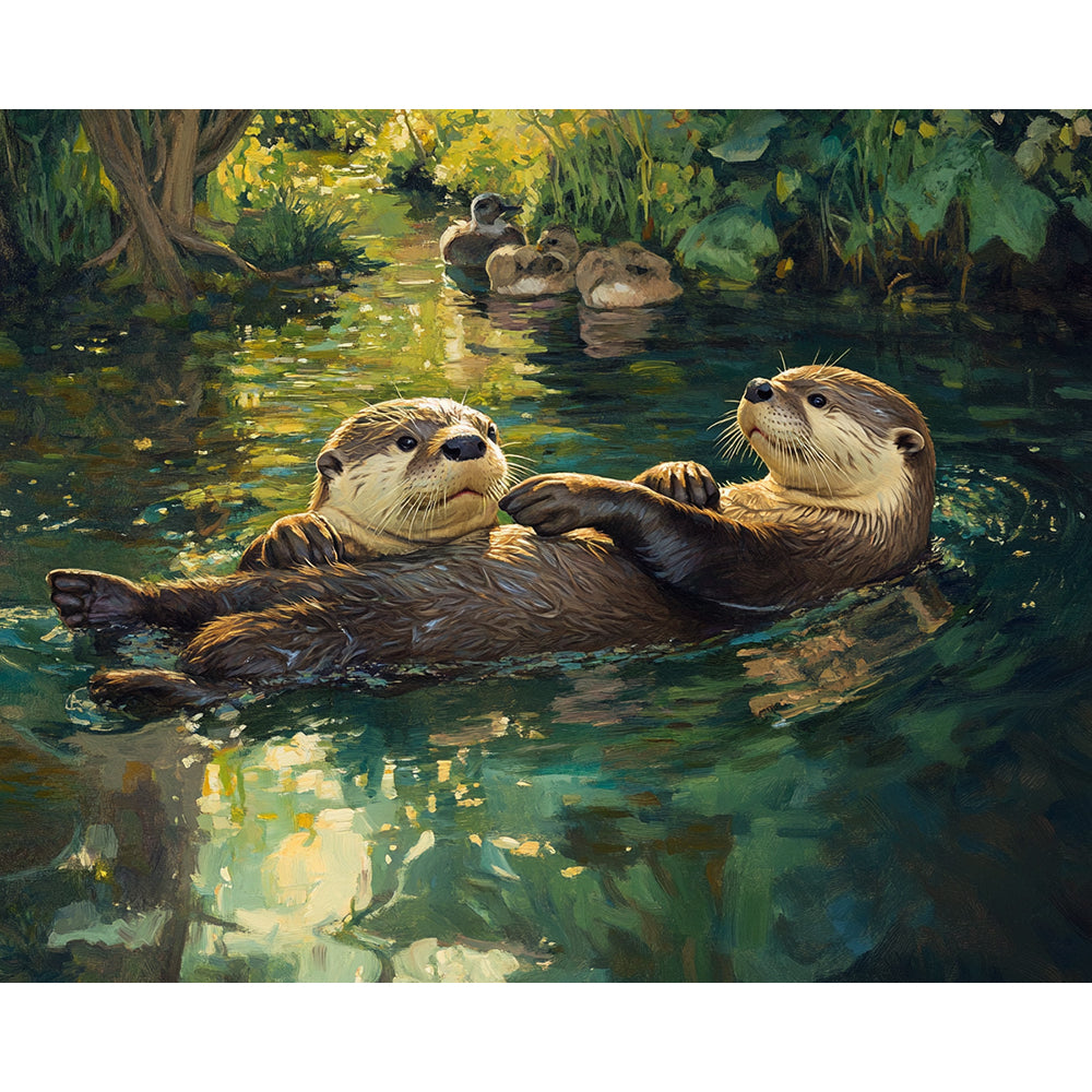 Water Race Painting By Number 2
