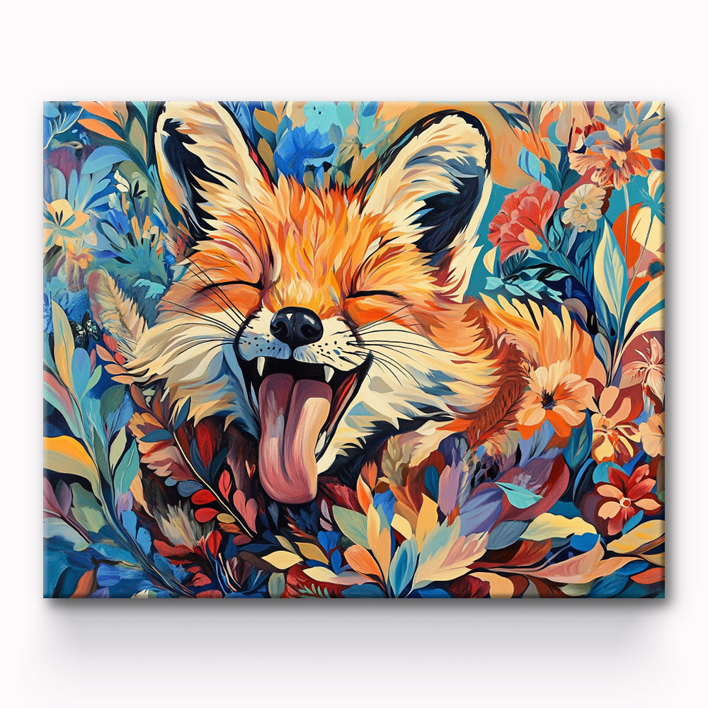 Fox Painting By Number 1