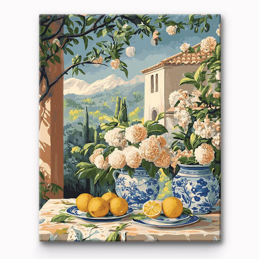 Window View  Painting By Number 1