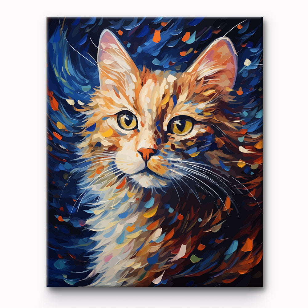 Cat Painting By Number 1